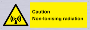 Caution Non-Ionising radiation